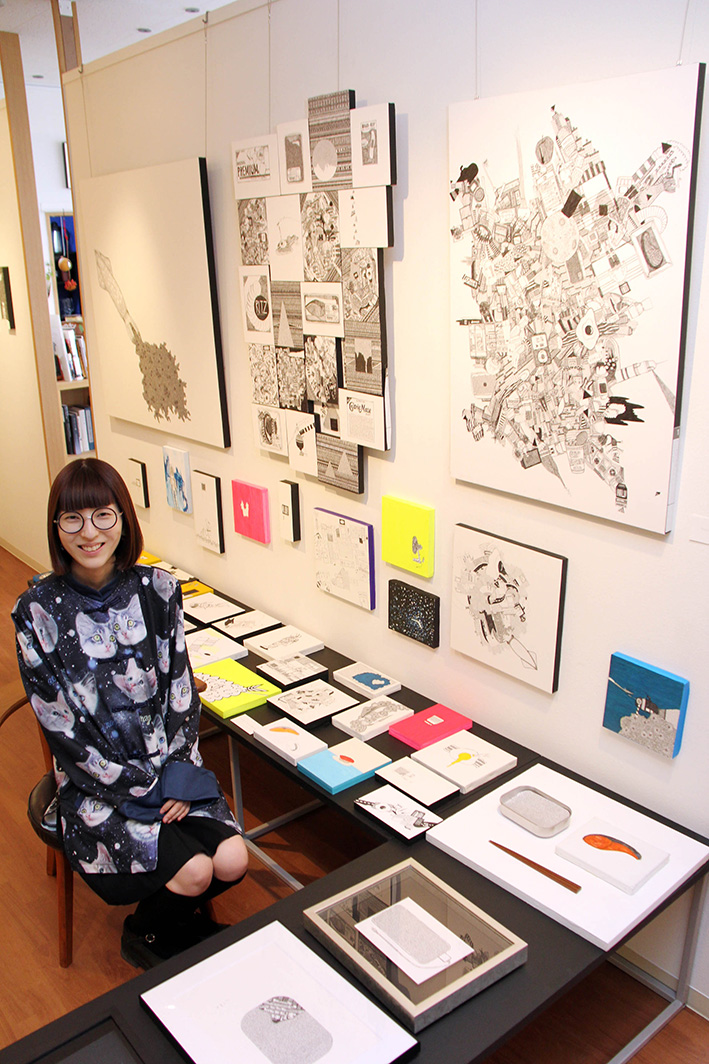 空想のテーマパーク 山下真央さん初個展 - ロカルわかやま-和歌山県