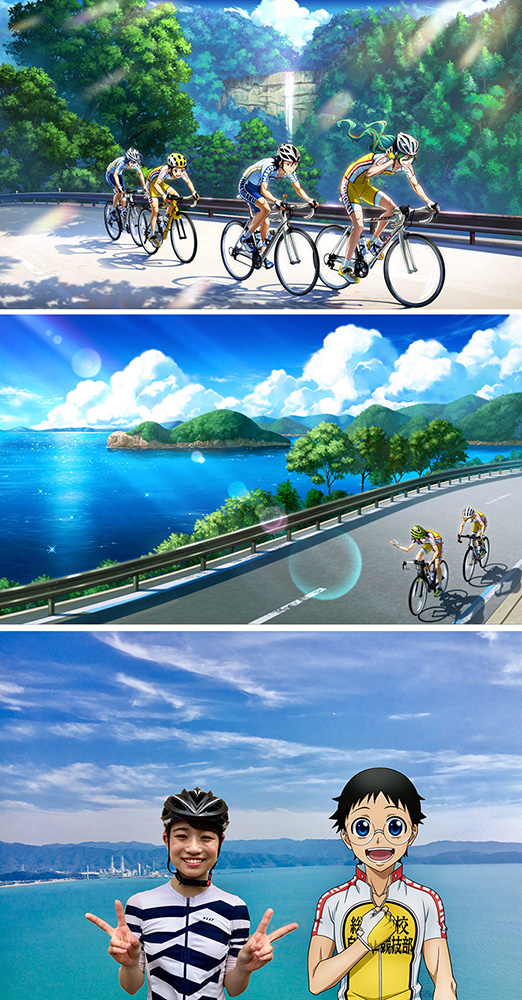弱虫ペダル　和歌山コラボ　ポストカード a3a9bbebfe5334f7f0fe154a2b2c30