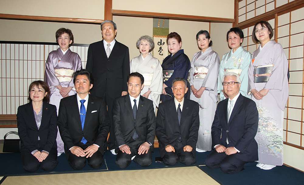 茶室「紅松庵」落成50周年記念式典