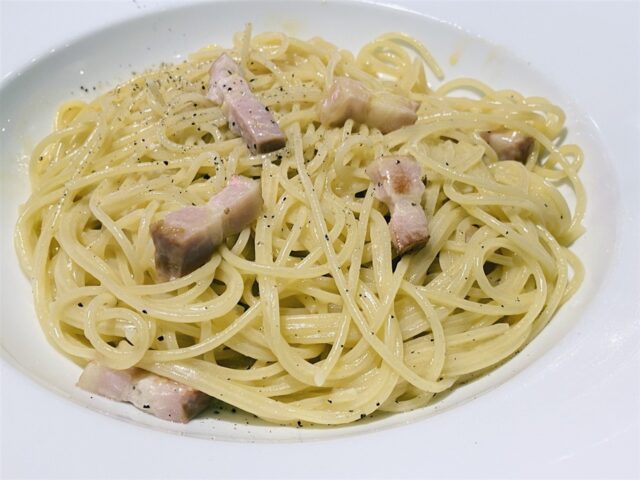 キャミーさんパスタカルボーラ