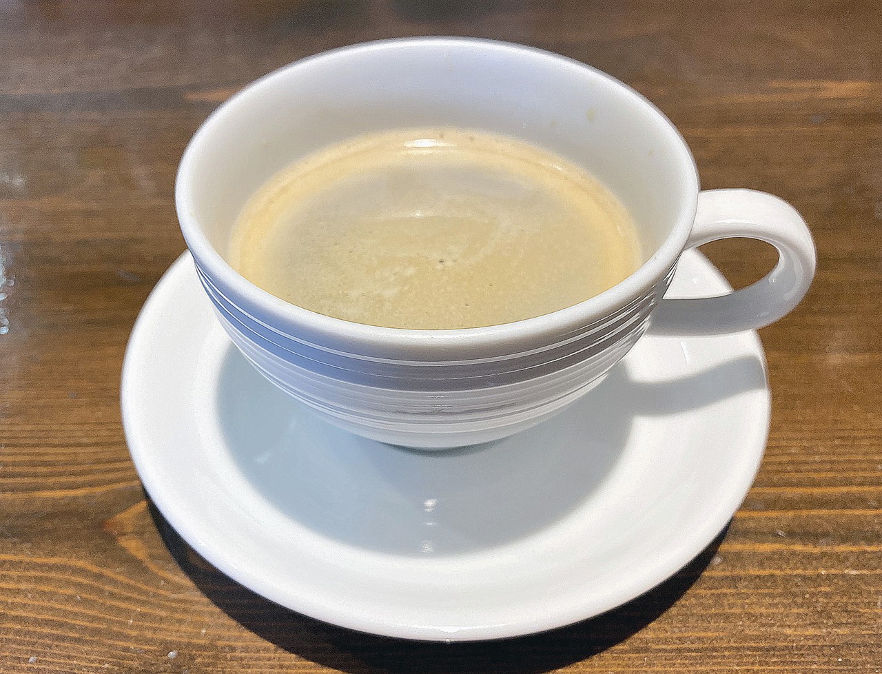 エノトリアさんパスタランチのコーヒー
