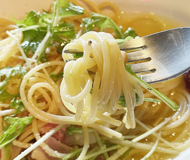 ヌメロオンセのパスタアップ