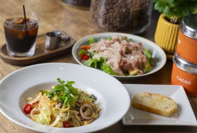 語りばさのパスタランチ