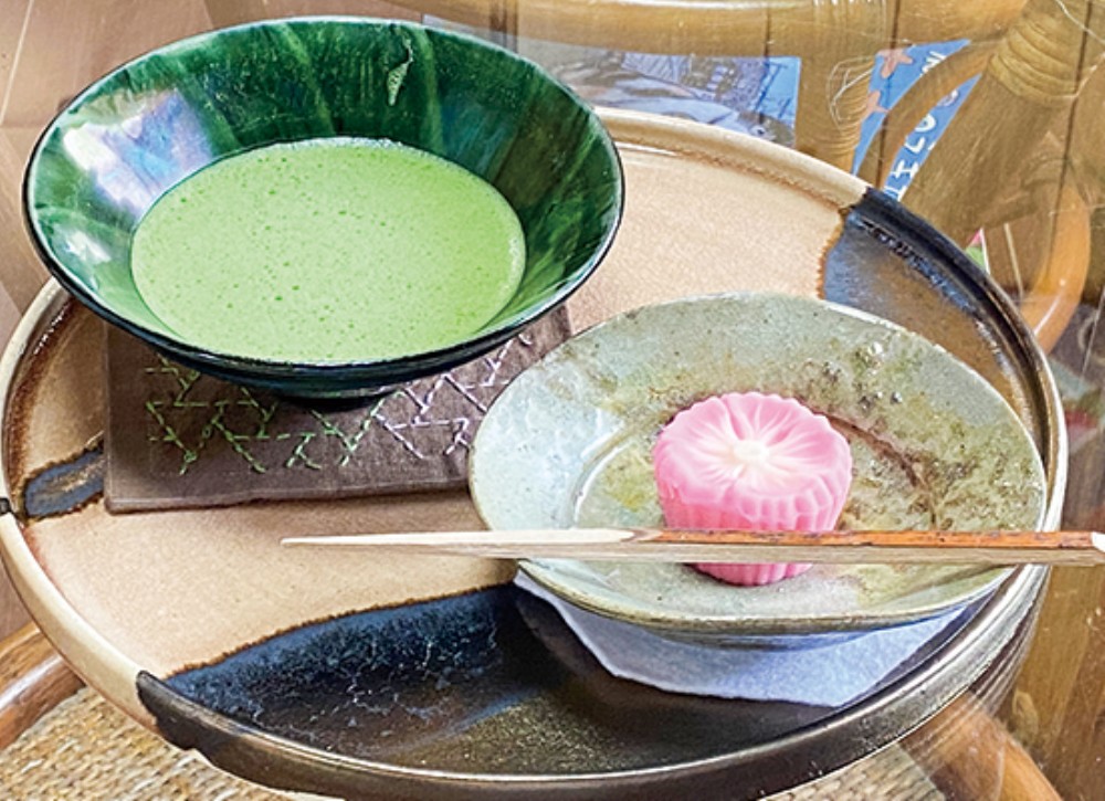 伊太祈曽_木守庵のお抹茶とお茶菓子