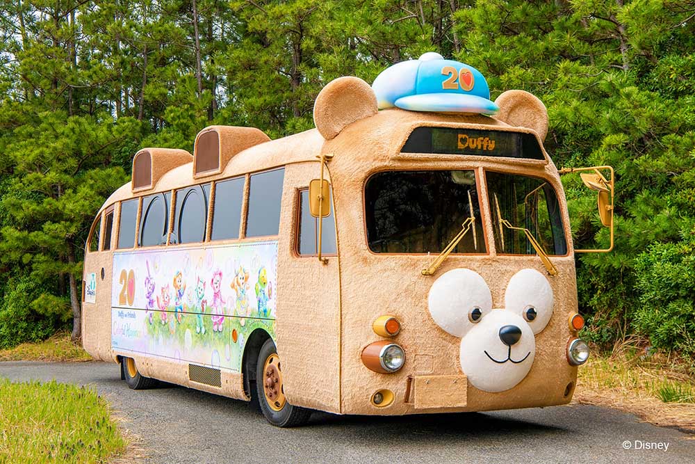 けやきライトパレード ダッフィーバス