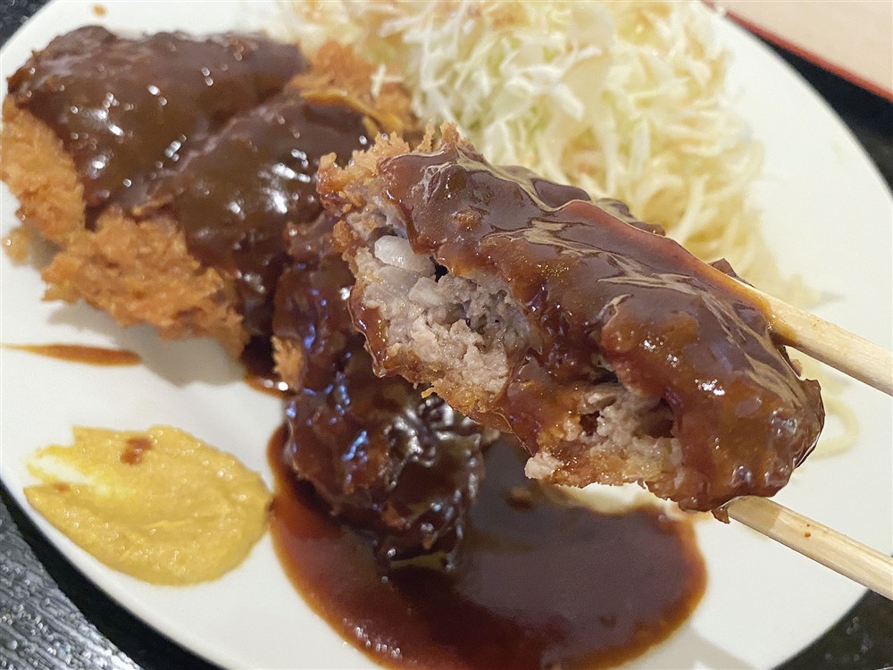 フジマルのミンチカツアップ