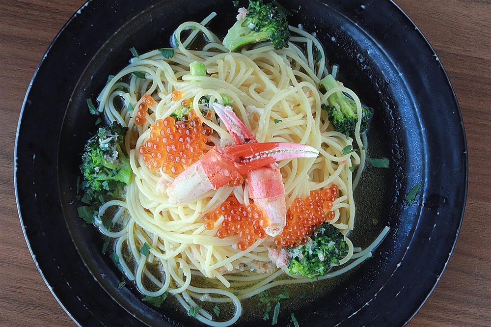 Ricordo（リコルド）ズワイガニとイクラのペペロンチーノ