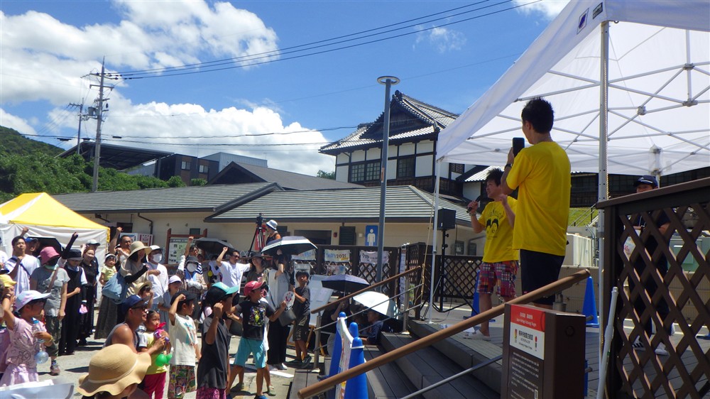 道の駅ねごろ歴史の丘で岩出食の観光フェスタ