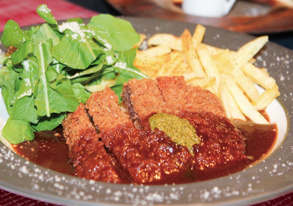 ルブランのビーフカツレツ