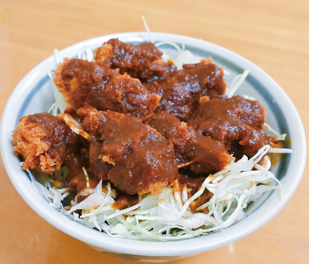 夜食呈_ミニソースカツ丼