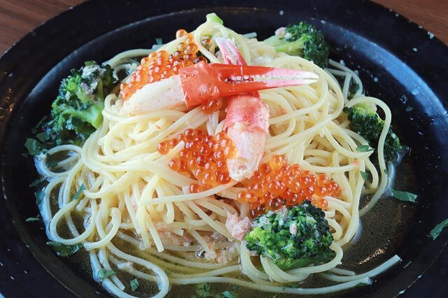 Ricordo（リコルド）ズワイガニとイクラのペペロンチーノ