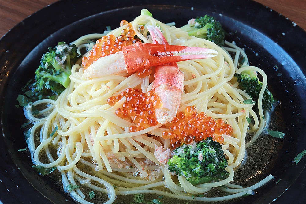 Ricordo（リコルド）ズワイガニとイクラのペペロンチーノ