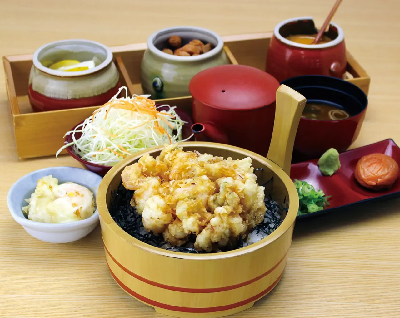 天ぷら海鮮よし平_えび天ひつまぶし