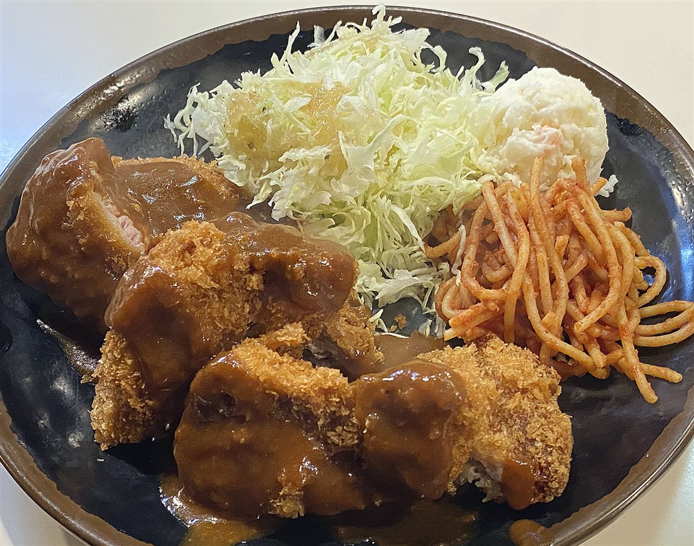 まるひこ亭_へれかつ定食