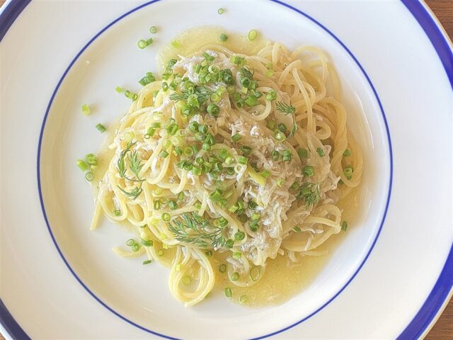 オンザコーナー_パスタしらす南高梅