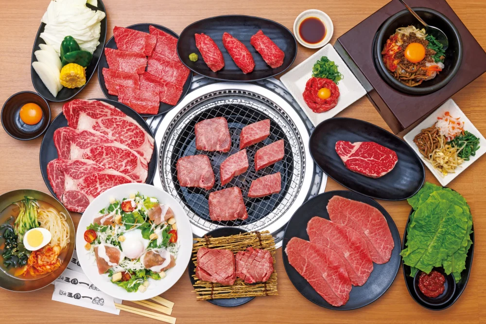 三国一焼肉写真