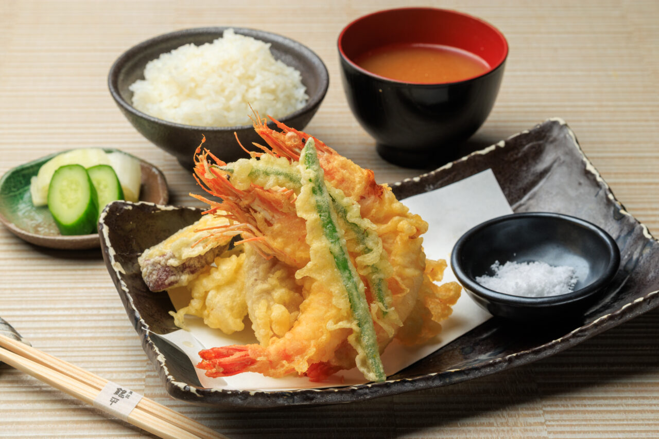 銀平 和歌山本店 天麩羅定食