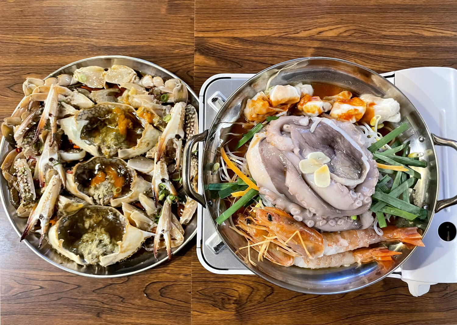 ムームーチキンナッコプセとカンジャンケジャン