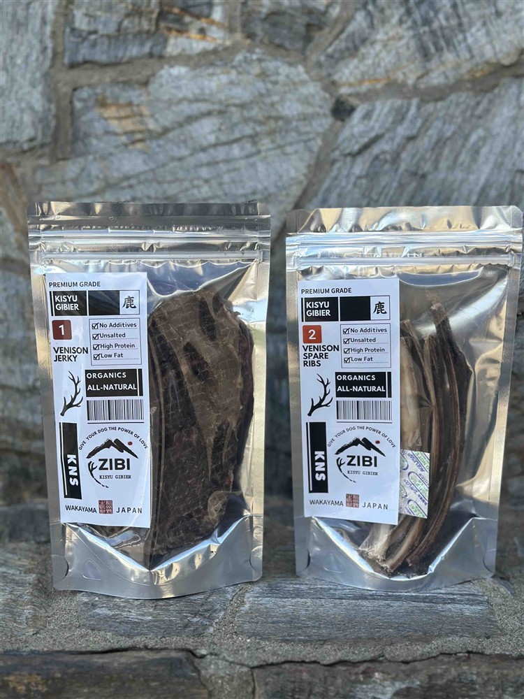 紀州ジビエZIBIのワンちゃんフード