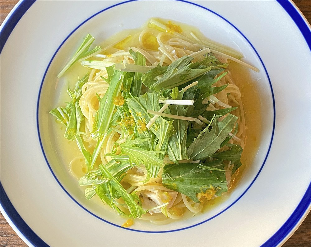 オンザコーナー_パスタ鰆ゆず果汁