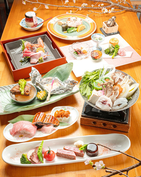 三八波店主おまかせコース