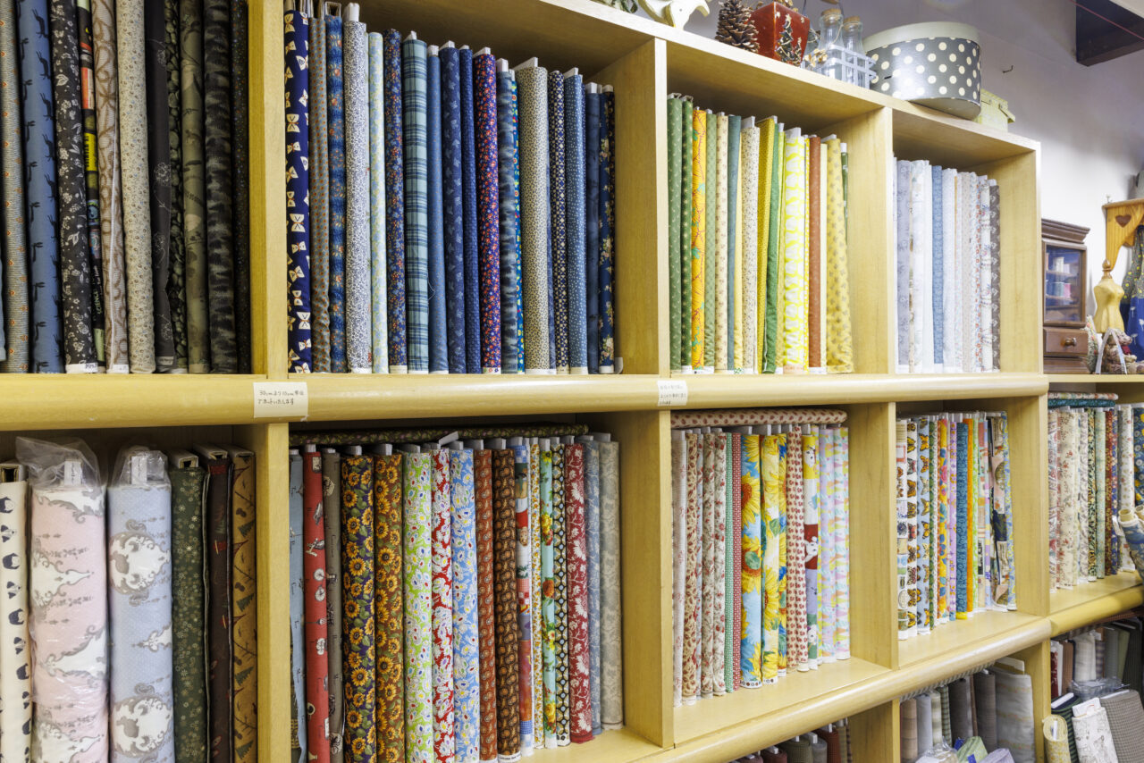 キルターズファームの店内