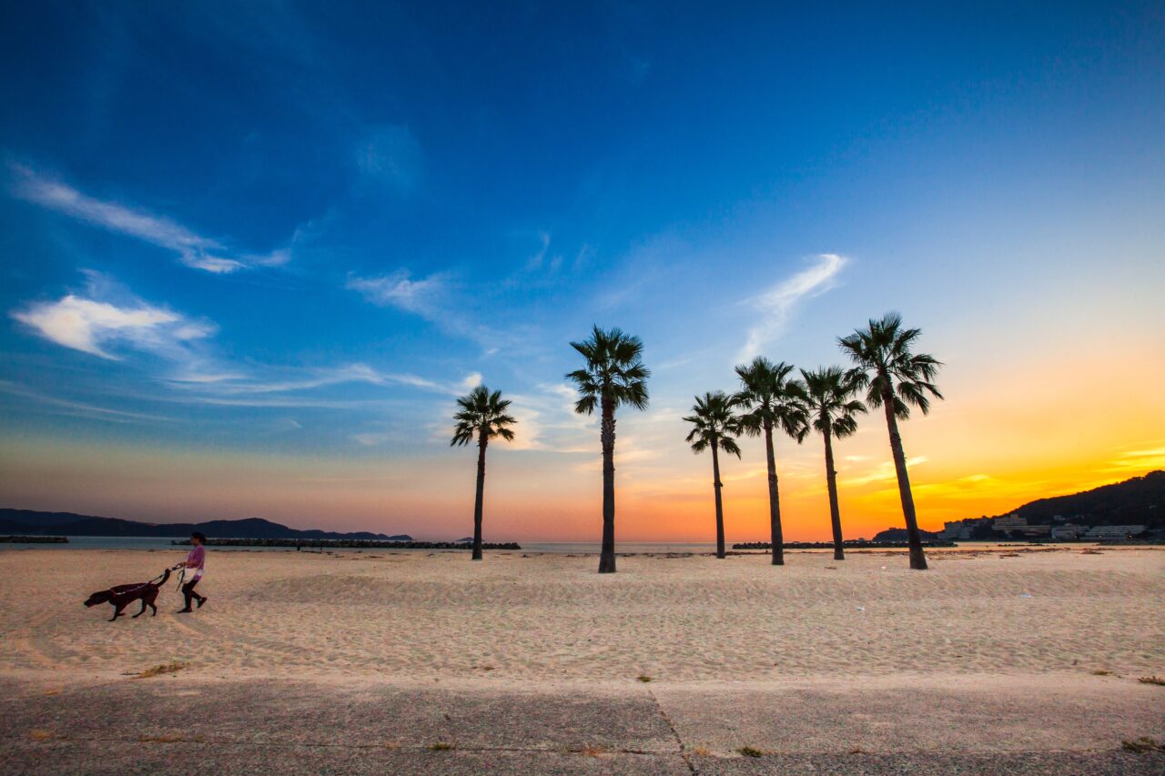 片男波海水浴場