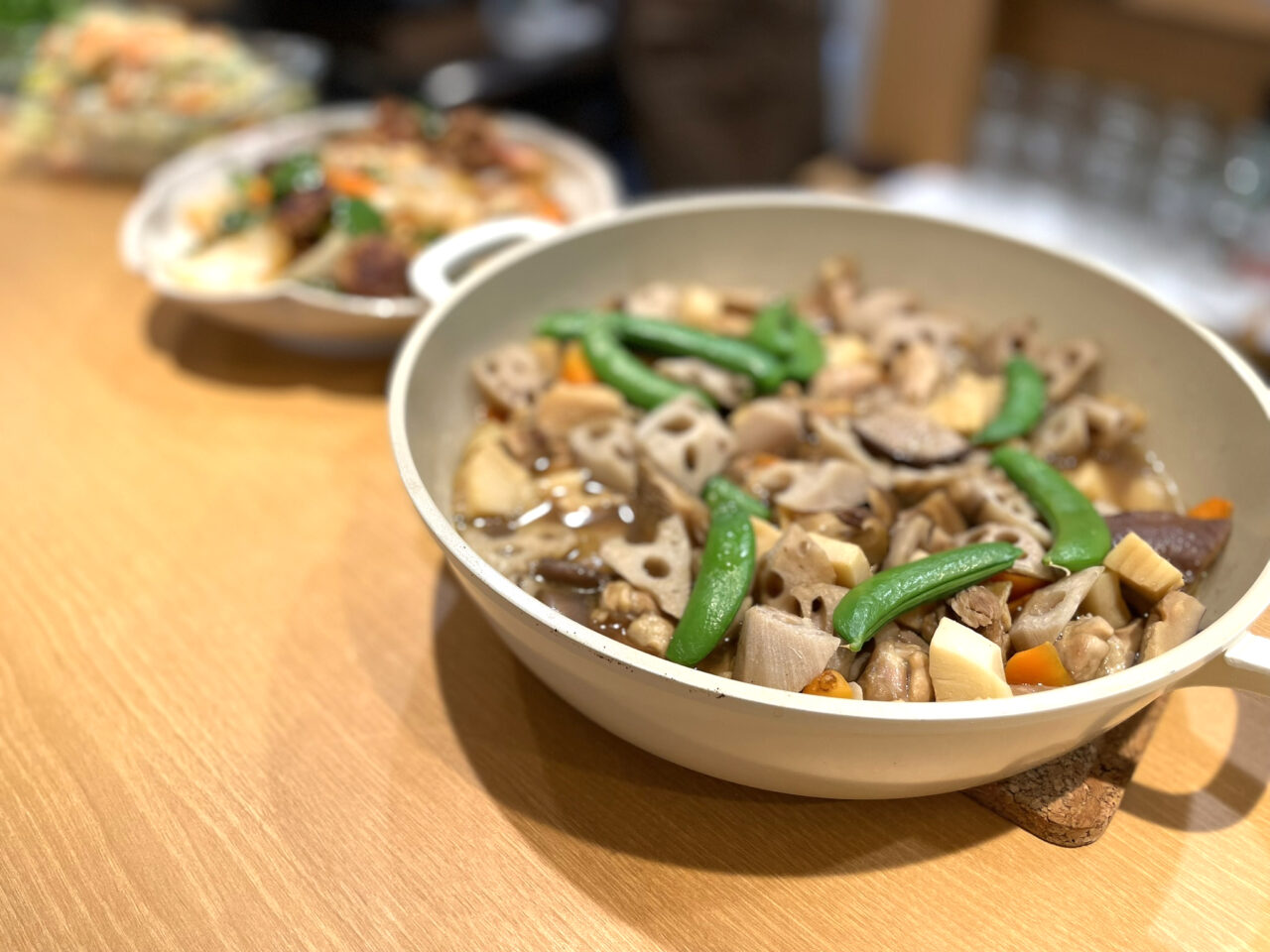 クラフトビアバービーンズ料理