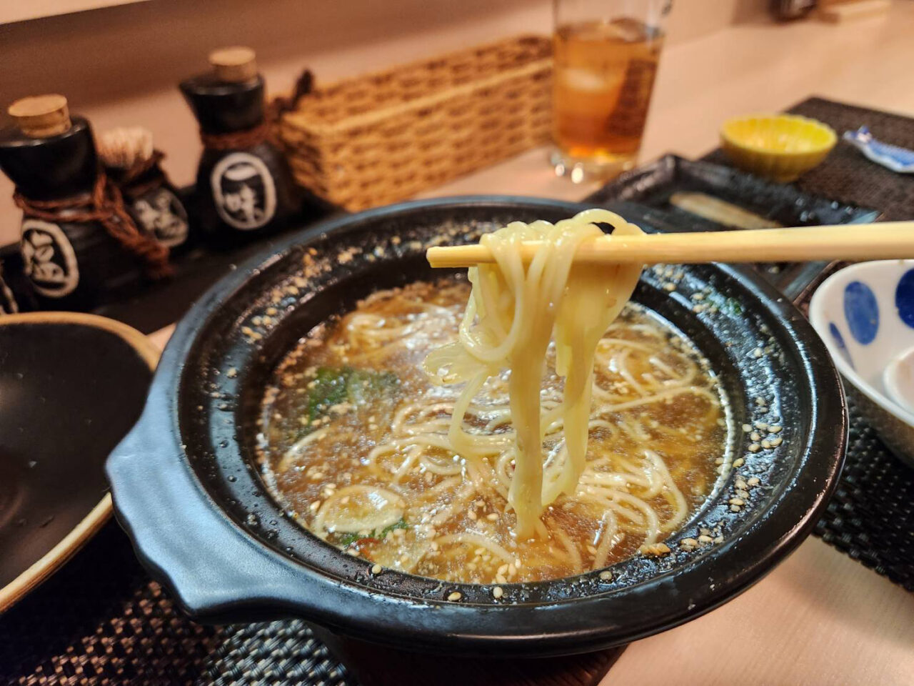 和歌山県田辺市炉端屋てるてるぼうずもつ鍋